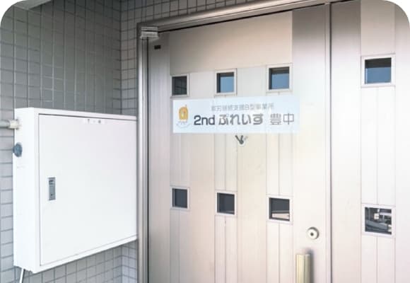 2ndぷれいす豊中の外観