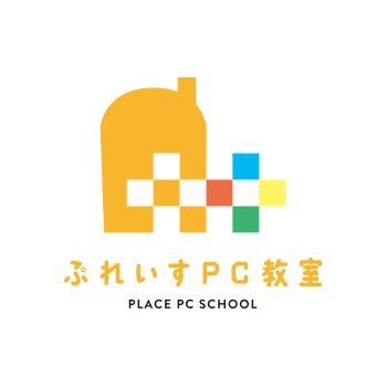 ぷれいすPC教室のロゴ